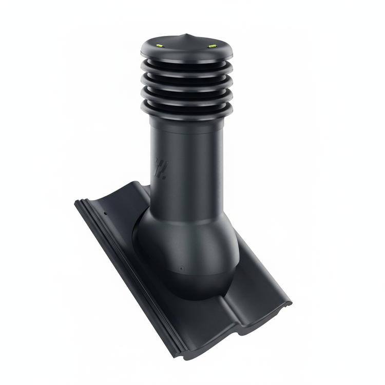 Kominek wentylacyjny do dachówki GOTEBORG DURATOP PRO GRAFIT fi125