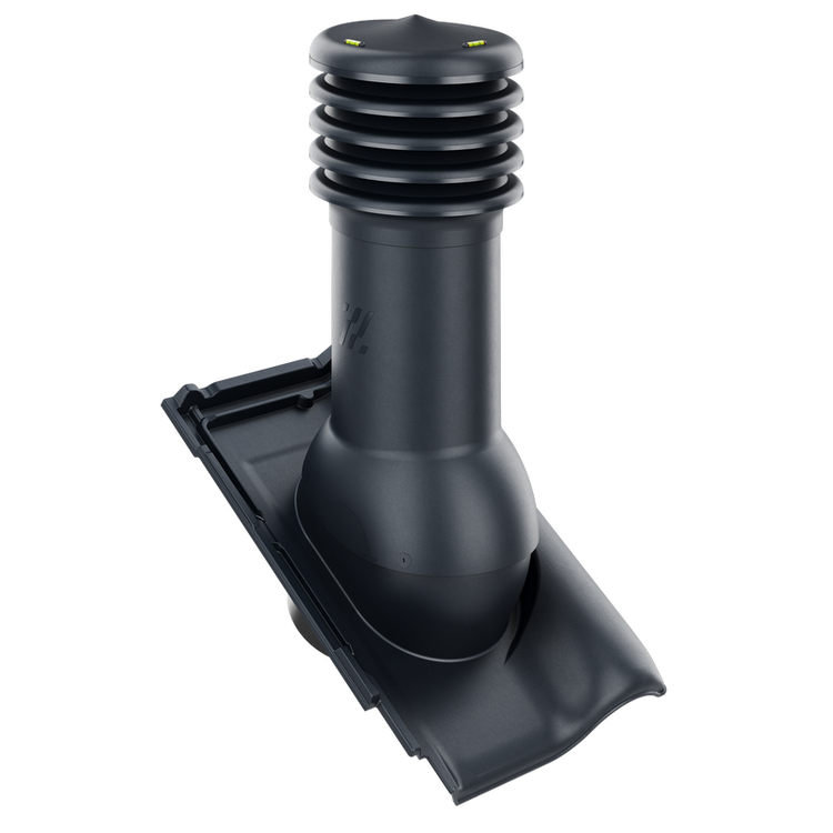 Kominek wentylacyjny do dachówki MONZA PLUS ANTRACYT ANGOBA fi125