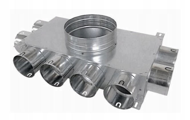 Rozdzielacz wentylacyjny 8x90 mm / fi 200 REKUPERACJA fi 90