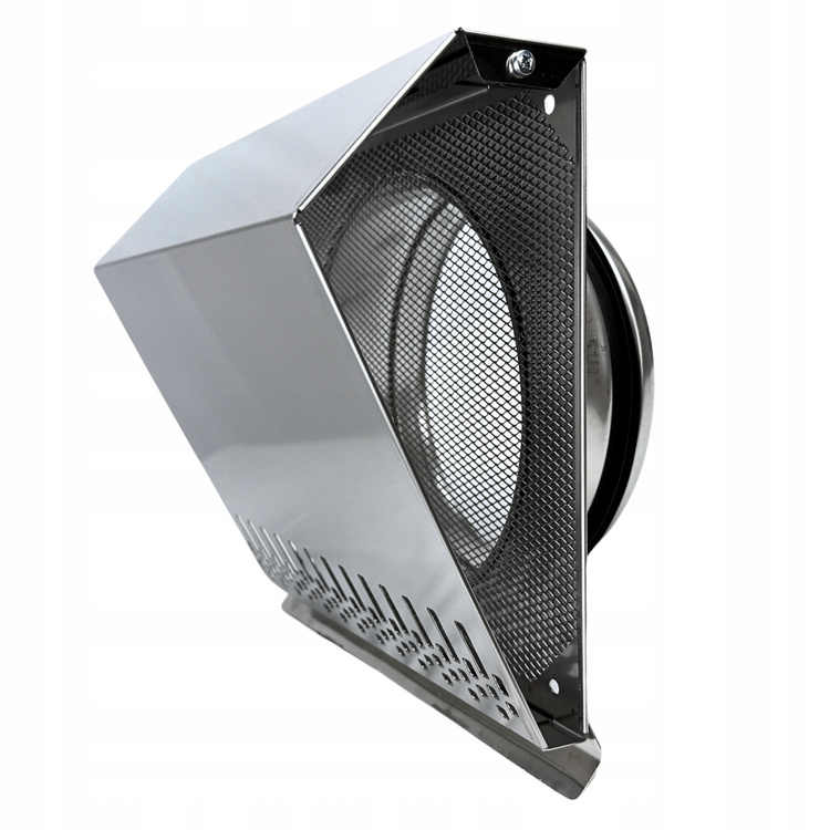 Czerpnia powietrza ścienna kratka wentylacyjna fi 315 kolor: INOX