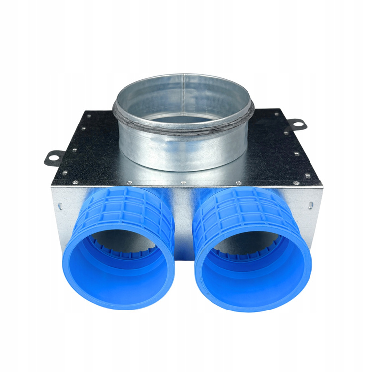 SKRZYNKA ROZPRĘŻNA 2x75 mm 125 mm OCYNK FLEX REKUPERACJA