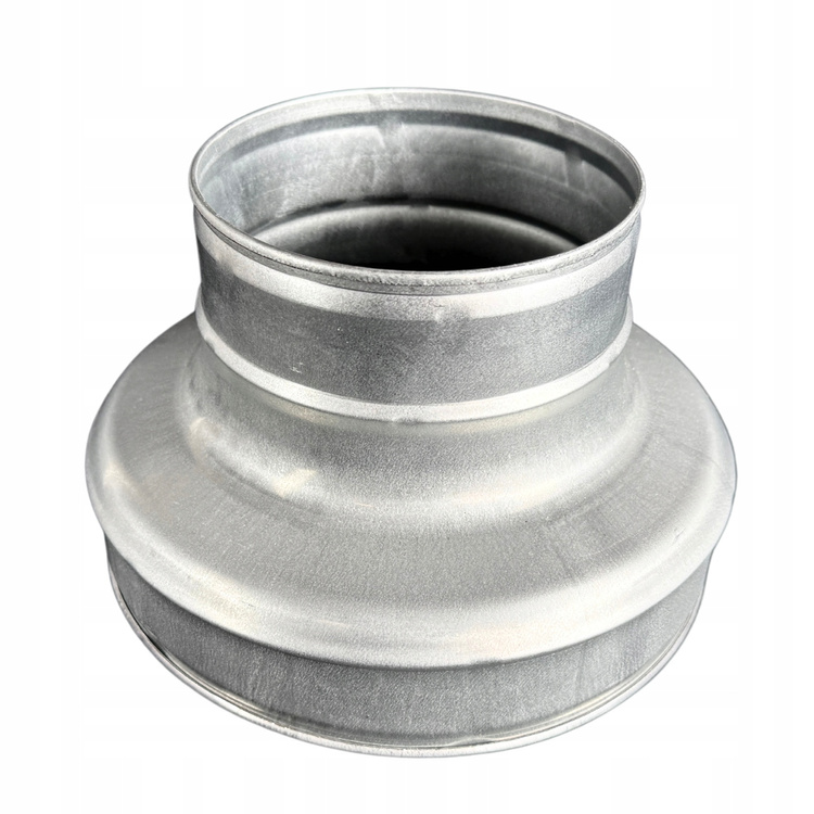 Redukcja wentylacja OCYNK fi 200/100 - 200 na 100 mm