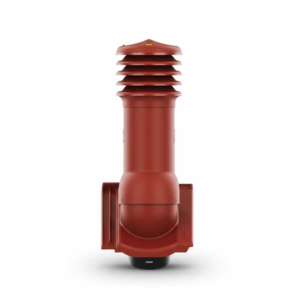 Kominek wentylacyjny do dachówki ALEGRA 9 CZARNA ANGOBA SZLACHETNA fi125 pol_pl_Kominek-wentylacyjny-WYRZUTNIA-do-pokryc-plaskich-BRAZOWY-fi125-6736_4