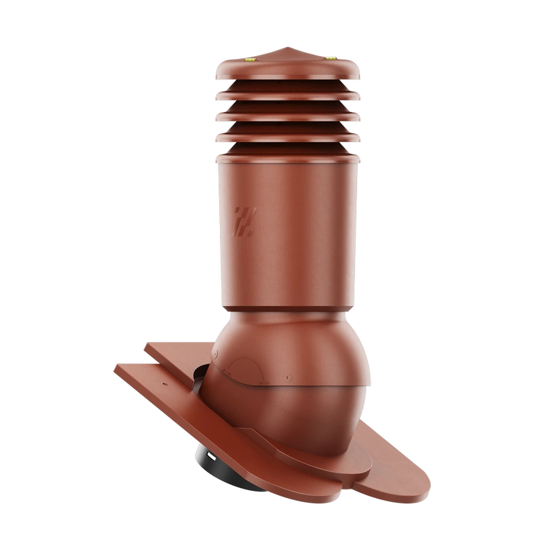 Kominek wentylacyjny do dachówki ALEGRA 9 CZARNA ANGOBA SZLACHETNA fi125 pol_pl_Kominek-wentylacyjny-WYRZUTNIA-do-pokryc-plaskich-BRAZOWY-fi125-6736_2