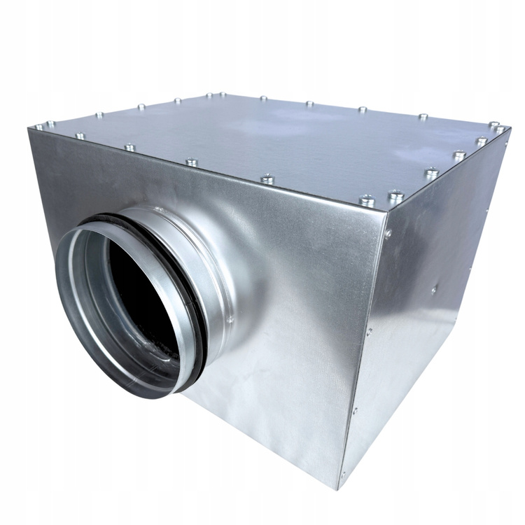 Skrzynka rozdzielcza rozdzielacz przelotowy wentylacja fi 200 / 8x75 mm