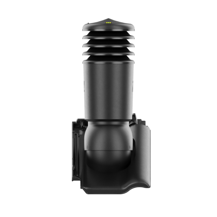 Kominek wentylacyjny IZOLOWANY do dachówki PIEMONT TOBAGO GLAZURA fi125