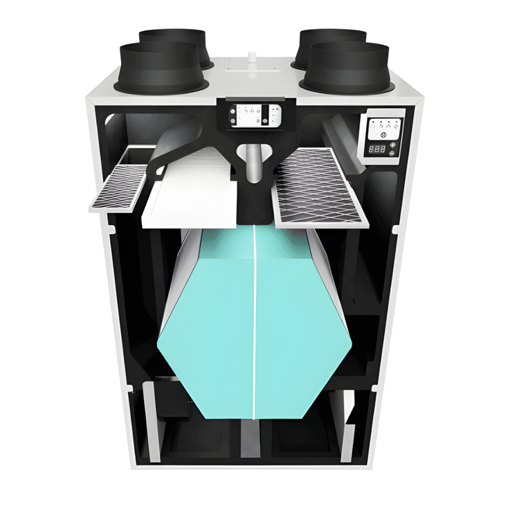 Rekuperator Reventon VERTIC ENTHALPY 500 m3/h - wymiennik entalpiczny