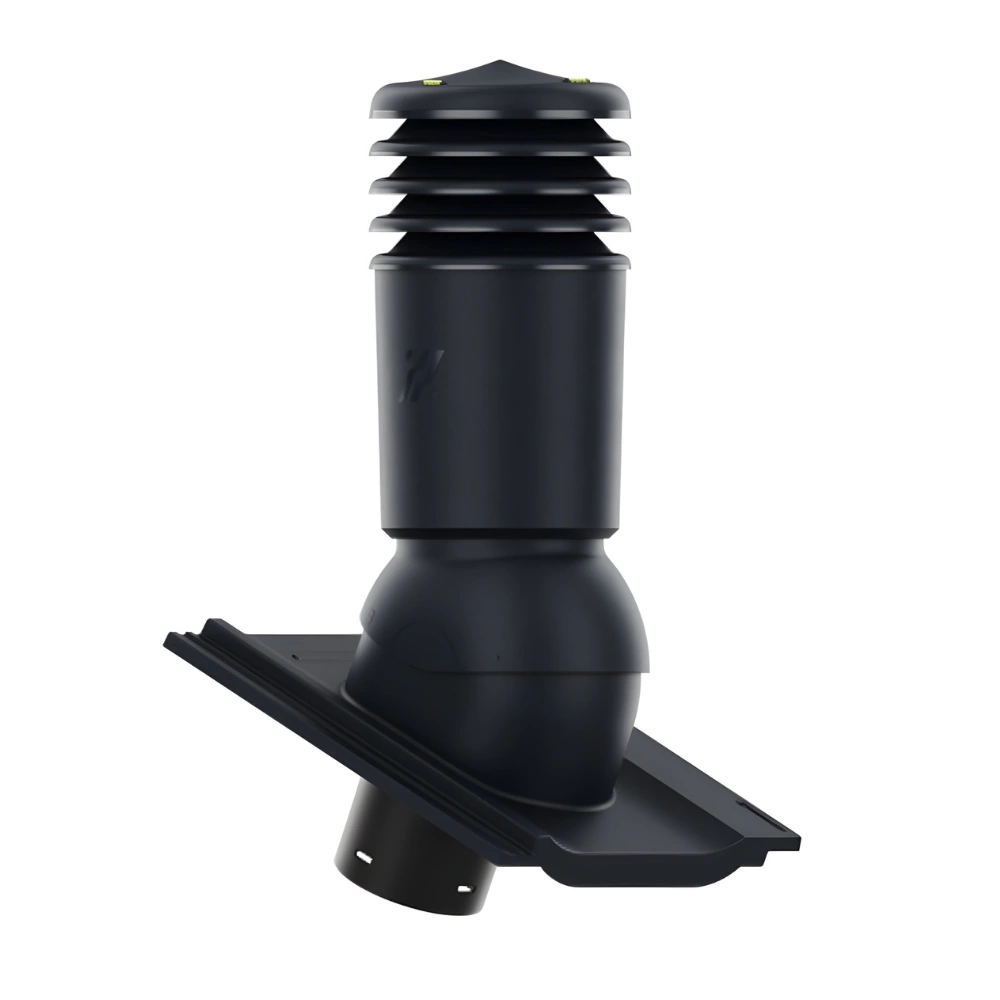 Kominek wentylacyjny do dachówki ALEGRA 9 CZARNA ANGOBA SZLACHETNA fi125 pol_pl_Kominek-wentylacyjny-WYRZUTNIA-do-pokryc-plaskich-BRAZOWY-fi125-6736_2