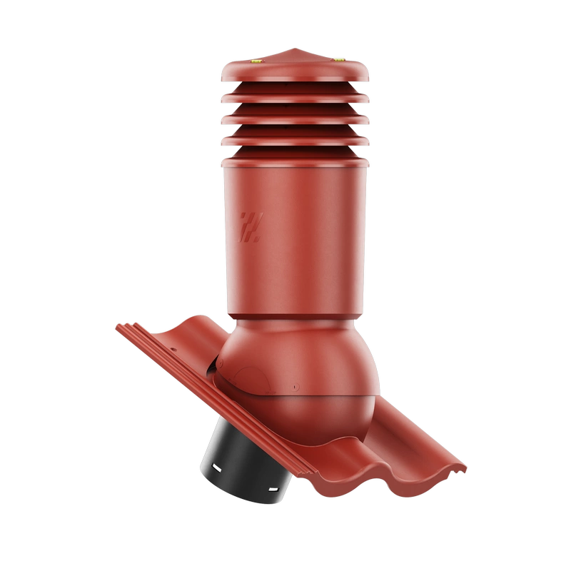 Kominek wentylacyjny do dachówki ALEGRA 9 CZARNA ANGOBA SZLACHETNA fi125 pol_pl_Kominek-wentylacyjny-WYRZUTNIA-do-pokryc-plaskich-BRAZOWY-fi125-6736_2