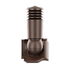 Kominek wentylacyjny IZOLOWANY do dachówki RUBIN 9V BRĄZOWA ANGOBA fi125
