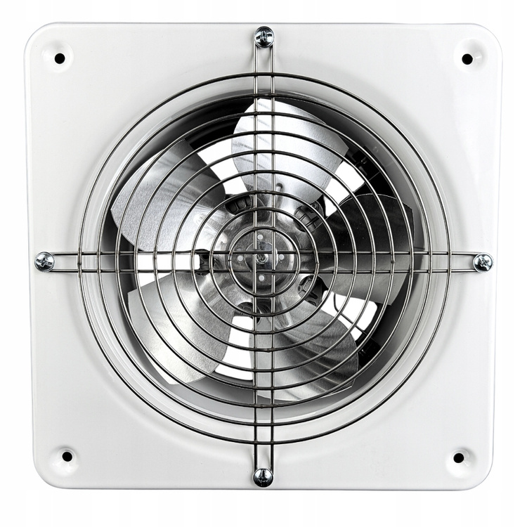 Wentylator ścienny przemysłowy ARK 160 + żaluzja grawitacyjna GRM 250x250