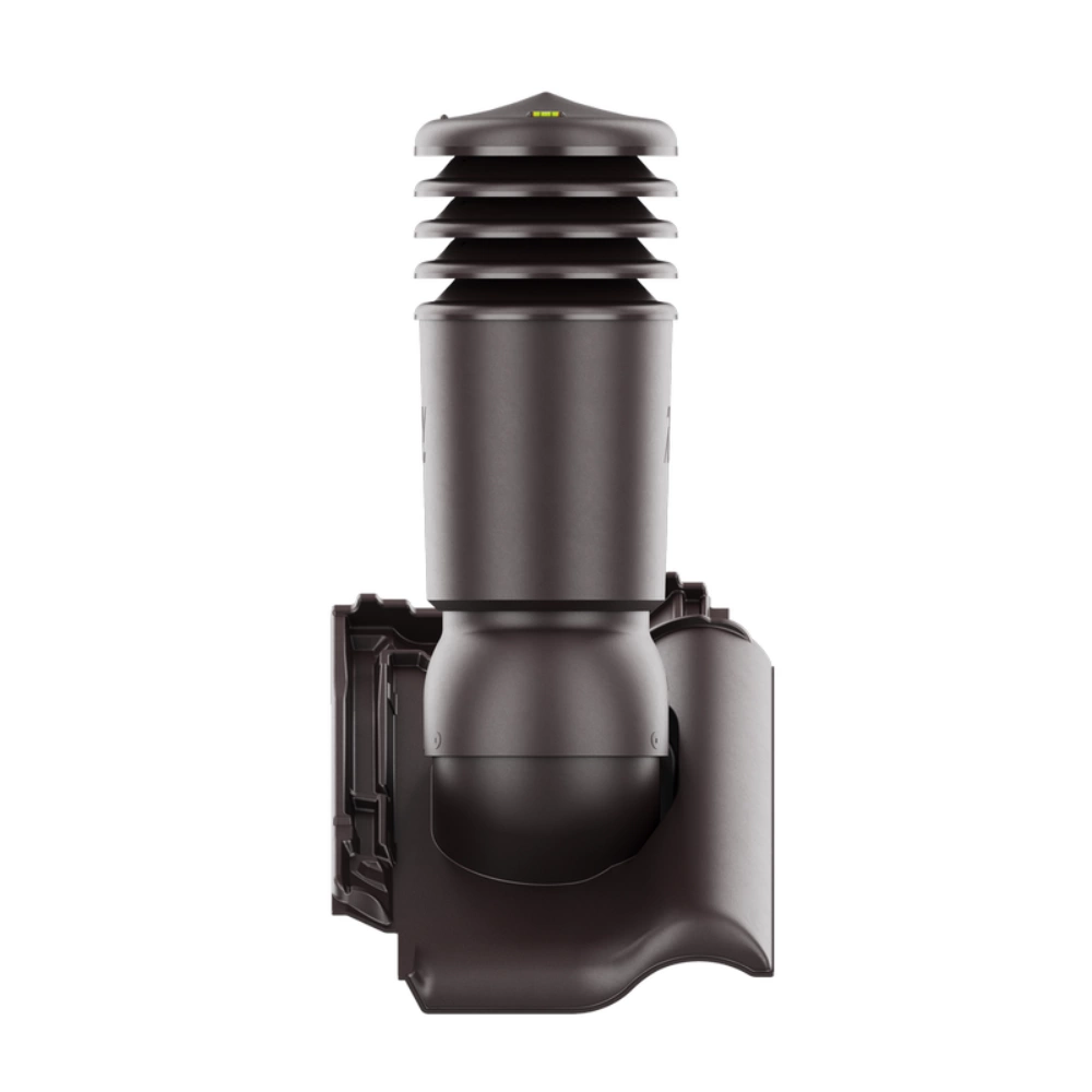 Kominek wentylacyjny do dachówki ALEGRA 9 CZARNA ANGOBA SZLACHETNA fi125 pol_pl_Kominek-wentylacyjny-WYRZUTNIA-do-pokryc-plaskich-BRAZOWY-fi125-6736_4