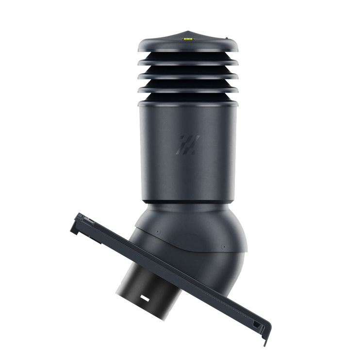 Kominek wentylacyjny IZOLOWANY do dachówki KODA ŁUPEK GLAZURA fi125