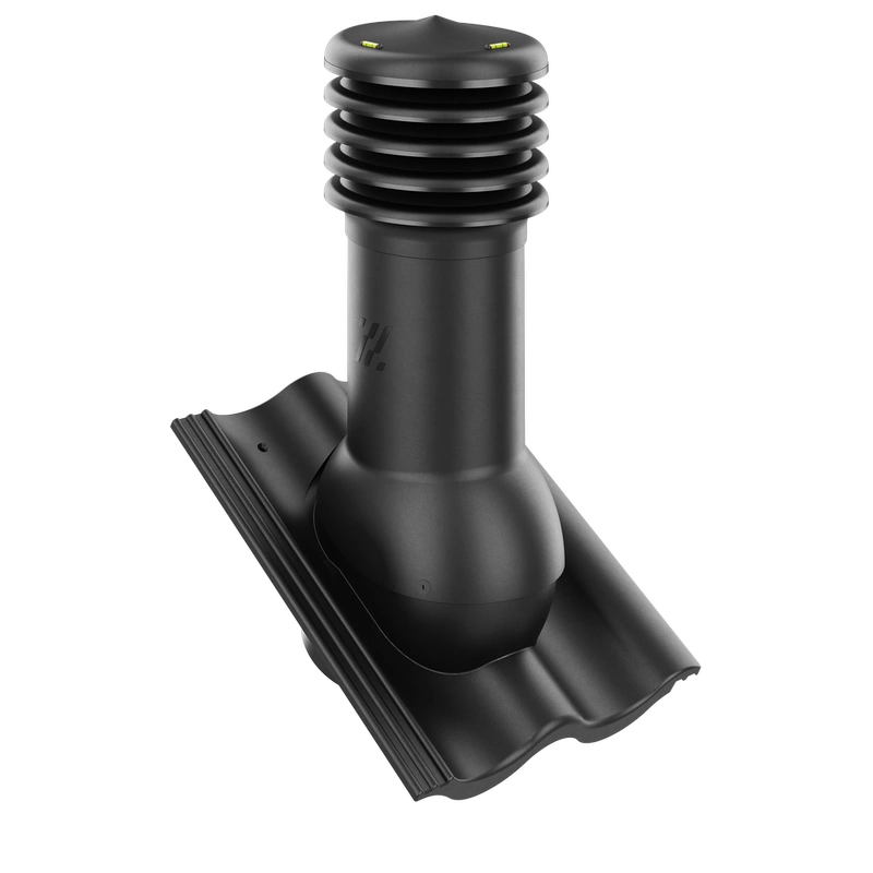 Kominek wentylacyjny do dachówki ALEGRA 9 CZARNA ANGOBA SZLACHETNA fi125 pol_pl_Kominek-wentylacyjny-WYRZUTNIA-do-pokryc-plaskich-BRAZOWY-fi125-6736_1