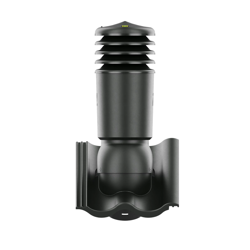 Kominek wentylacyjny do dachówki ALEGRA 9 CZARNA ANGOBA SZLACHETNA fi125 pol_pl_Kominek-wentylacyjny-WYRZUTNIA-do-pokryc-plaskich-BRAZOWY-fi125-6736_3