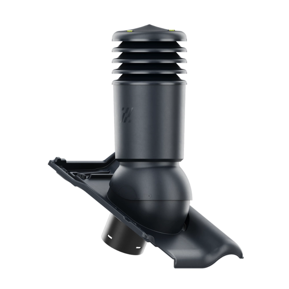 Kominek wentylacyjny do dachówki ALEGRA 9 CZARNA ANGOBA SZLACHETNA fi125 pol_pl_Kominek-wentylacyjny-WYRZUTNIA-do-pokryc-plaskich-BRAZOWY-fi125-6736_2