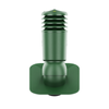 Kominek Wentylacyjny IZOLOWANY WYRZUTNIA fi125mm pod gont/pape ZIELONY RAL 6020
