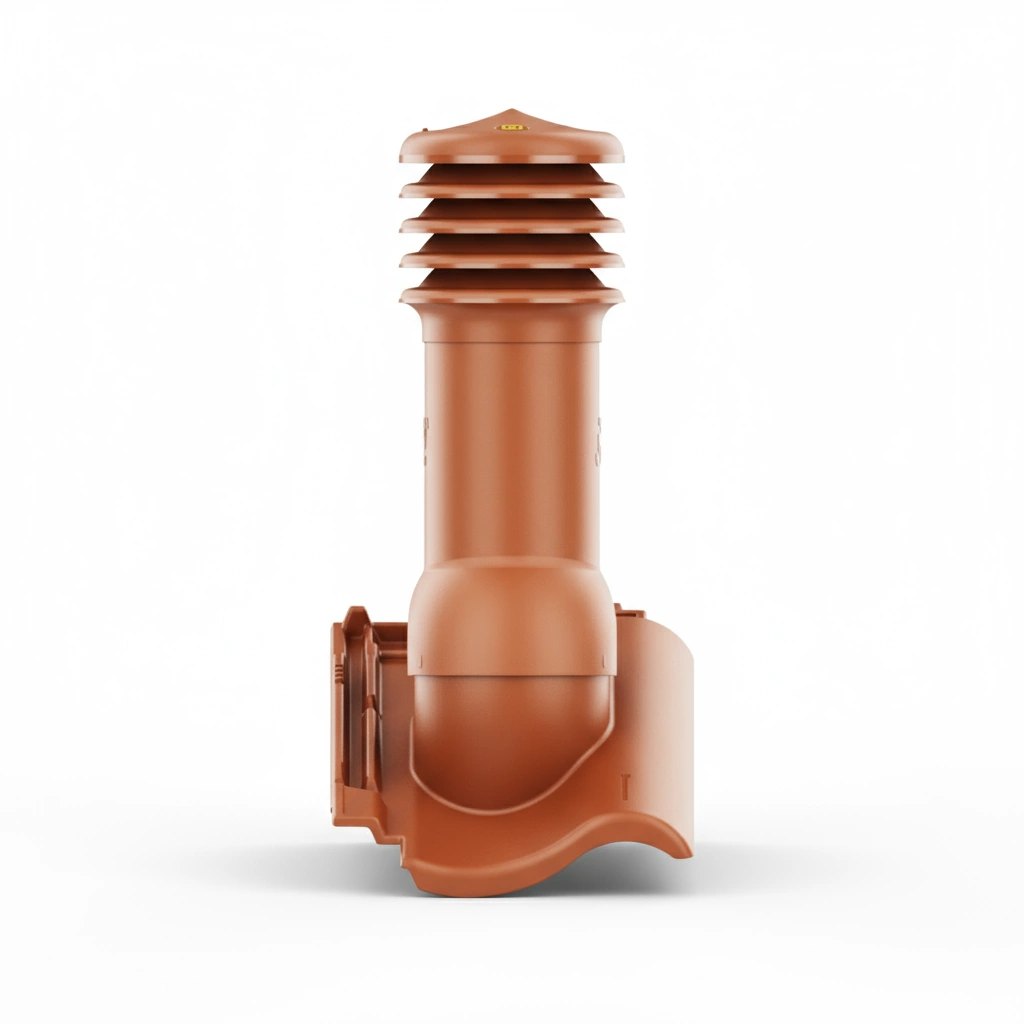 Kominek wentylacyjny do dachówki ALEGRA 9 CZARNA ANGOBA SZLACHETNA fi125 pol_pl_Kominek-wentylacyjny-WYRZUTNIA-do-pokryc-plaskich-BRAZOWY-fi125-6736_4