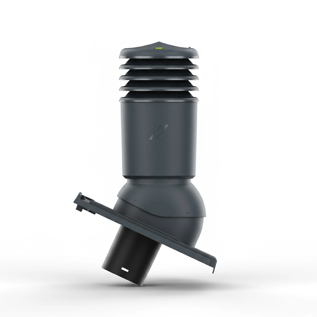 Kominek wentylacyjny do dachówki ALEGRA 9 CZARNA ANGOBA SZLACHETNA fi125 pol_pl_Kominek-wentylacyjny-WYRZUTNIA-do-pokryc-plaskich-BRAZOWY-fi125-6736_3