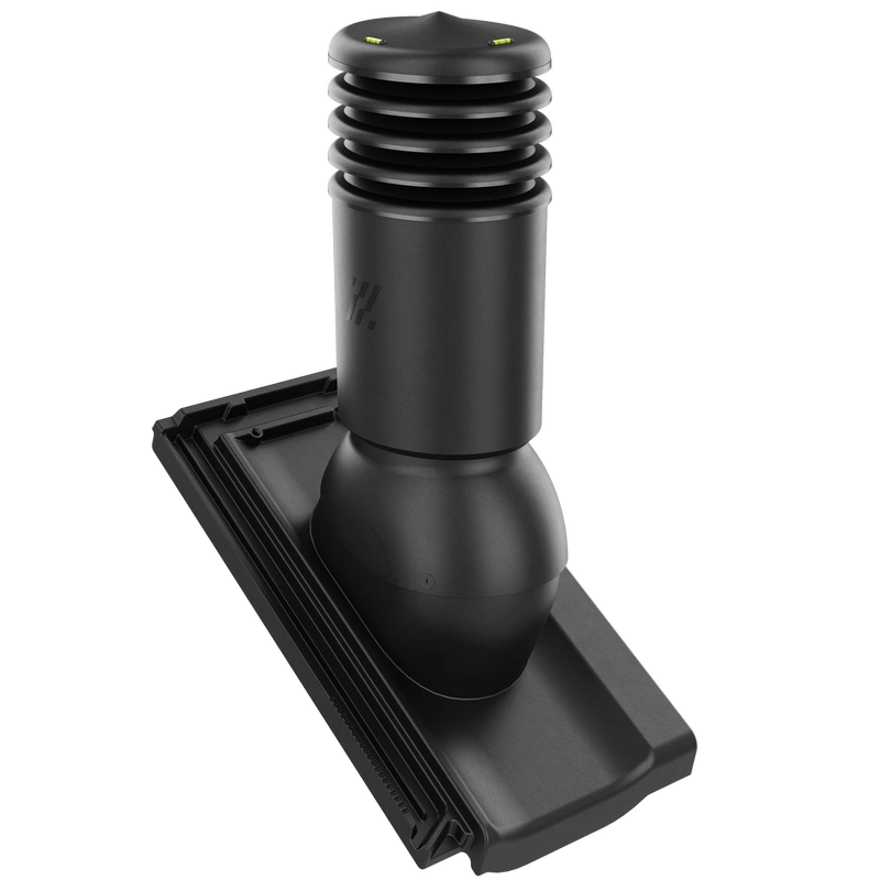 Kominek wentylacyjny do dachówki ALEGRA 9 CZARNA ANGOBA SZLACHETNA fi125 pol_pl_Kominek-wentylacyjny-WYRZUTNIA-do-pokryc-plaskich-BRAZOWY-fi125-6736_1