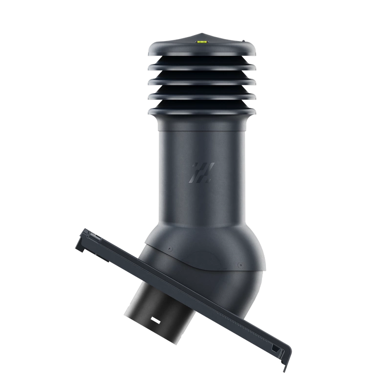 Kominek wentylacyjny do dachówki ALEGRA 9 CZARNA ANGOBA SZLACHETNA fi125 pol_pl_Kominek-wentylacyjny-WYRZUTNIA-do-pokryc-plaskich-BRAZOWY-fi125-6736_3