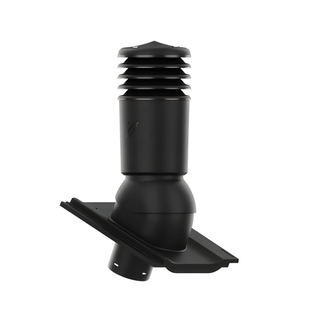 Kominek wentylacyjny do dachówki ALEGRA 9 CZARNA ANGOBA SZLACHETNA fi125 pol_pl_Kominek-wentylacyjny-WYRZUTNIA-do-pokryc-plaskich-BRAZOWY-fi125-6736_2