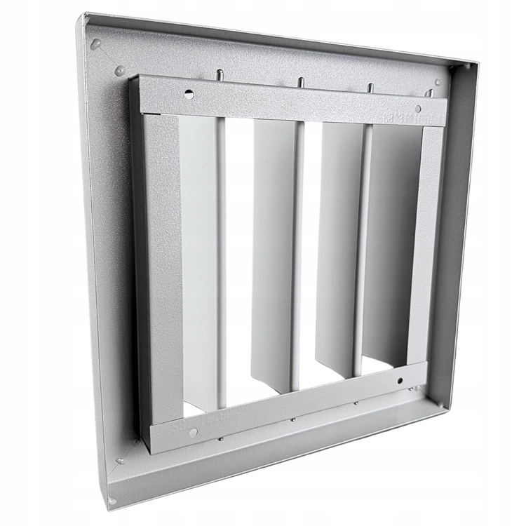 Wentylator ścienny przemysłowy ARK 200 + żaluzja grawitacyjna GRM 250x250
