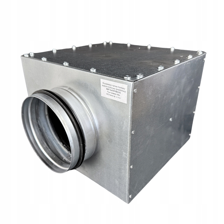 Rozdzielacz wentylacyjny skrzynka rozdzielcza 6x90 mm REKUPERACJA fi 160