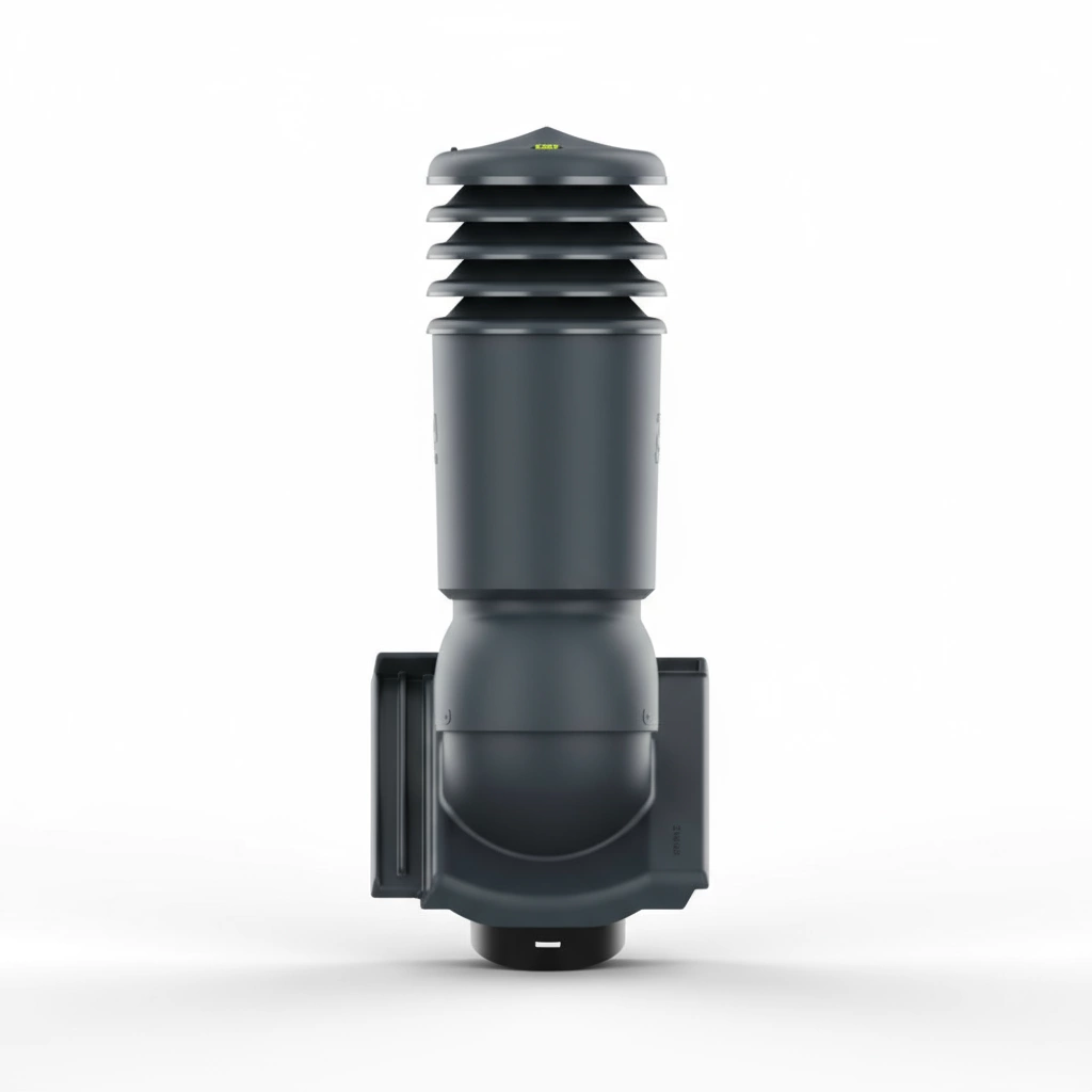 Kominek wentylacyjny do dachówki ALEGRA 9 CZARNA ANGOBA SZLACHETNA fi125 pol_pl_Kominek-wentylacyjny-WYRZUTNIA-do-pokryc-plaskich-BRAZOWY-fi125-6736_4