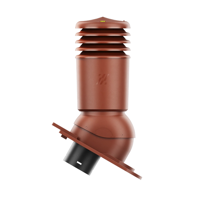 Kominek wentylacyjny do dachówki ALEGRA 9 CZARNA ANGOBA SZLACHETNA fi125 pol_pl_Kominek-wentylacyjny-WYRZUTNIA-do-pokryc-plaskich-BRAZOWY-fi125-6736_3