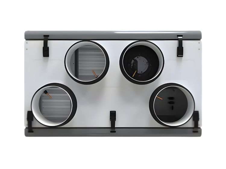 Rekuperator Centrala DEFRO DRX 400 V 450 m3/h - nagrzewnica + panel sterowania