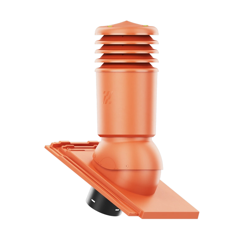 Kominek wentylacyjny do dachówki ALEGRA 9 CZARNA ANGOBA SZLACHETNA fi125 pol_pl_Kominek-wentylacyjny-WYRZUTNIA-do-pokryc-plaskich-BRAZOWY-fi125-6736_2