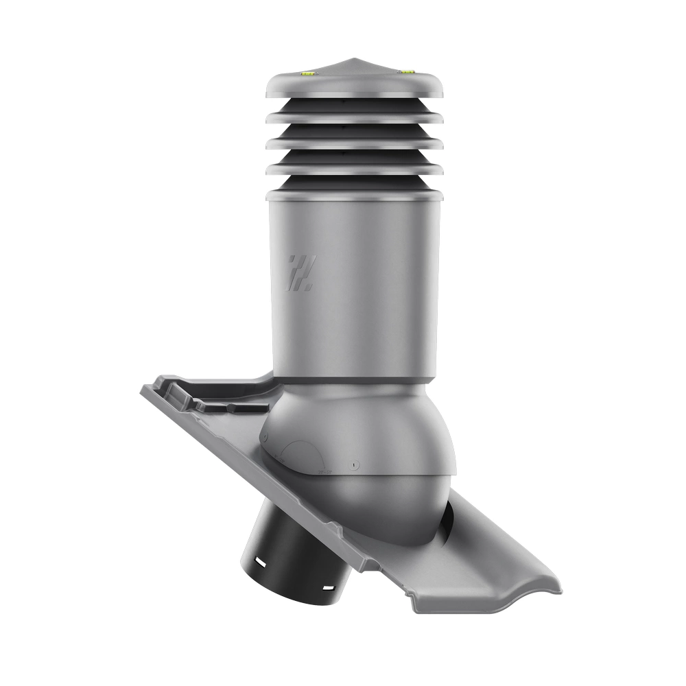 Kominek wentylacyjny do dachówki ALEGRA 9 CZARNA ANGOBA SZLACHETNA fi125 pol_pl_Kominek-wentylacyjny-WYRZUTNIA-do-pokryc-plaskich-BRAZOWY-fi125-6736_2