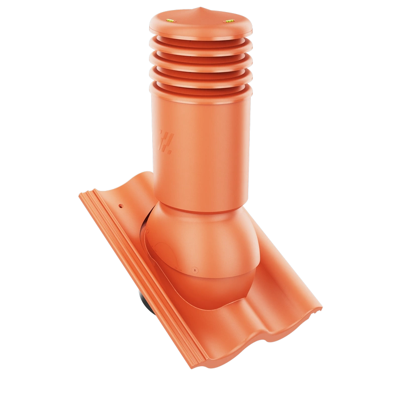 Kominek wentylacyjny do dachówki ALEGRA 9 CZARNA ANGOBA SZLACHETNA fi125 pol_pl_Kominek-wentylacyjny-WYRZUTNIA-do-pokryc-plaskich-BRAZOWY-fi125-6736_1