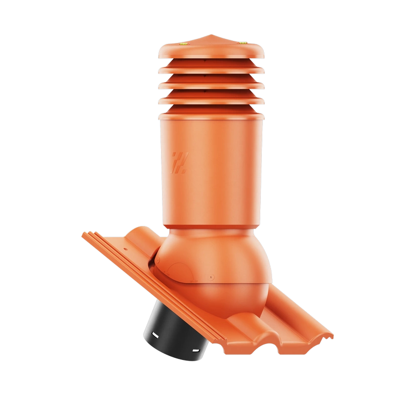 Kominek wentylacyjny do dachówki ALEGRA 9 CZARNA ANGOBA SZLACHETNA fi125 pol_pl_Kominek-wentylacyjny-WYRZUTNIA-do-pokryc-plaskich-BRAZOWY-fi125-6736_2