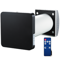 Rekuperator Ścienny Decentralny VENTO inHome Wi-Fi Black 50m3/h