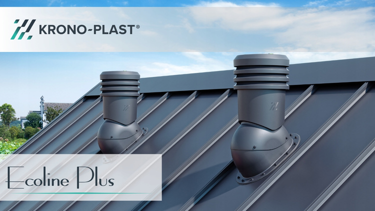 WYRZUTNIA DACHOWA IZOLOWANA kominek RAL9005 fi200