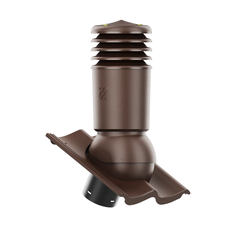 Kominek wentylacyjny do dachówki ALEGRA 9 CZARNA ANGOBA SZLACHETNA fi125 pol_pl_Kominek-wentylacyjny-WYRZUTNIA-do-pokryc-plaskich-BRAZOWY-fi125-6736_2