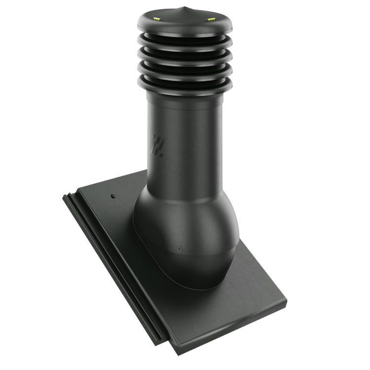 Kominek wentylacyjny do dachówki TEGALIT GRAFITOWY fi125