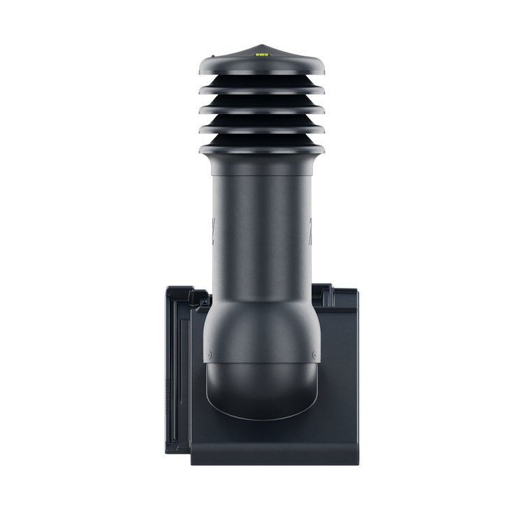 Kominek wentylacyjny do dachówki SIMPLA ŁUPEK GLAZURA fi150