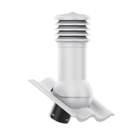 Kominek wentylacyjny do dachówki PALEMA SZARY fi150