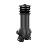 Kominek Wentylacyjny WYRZUTNIA fi125mm do blachy trapezowej T18 BRĄZOWY RAL 8017