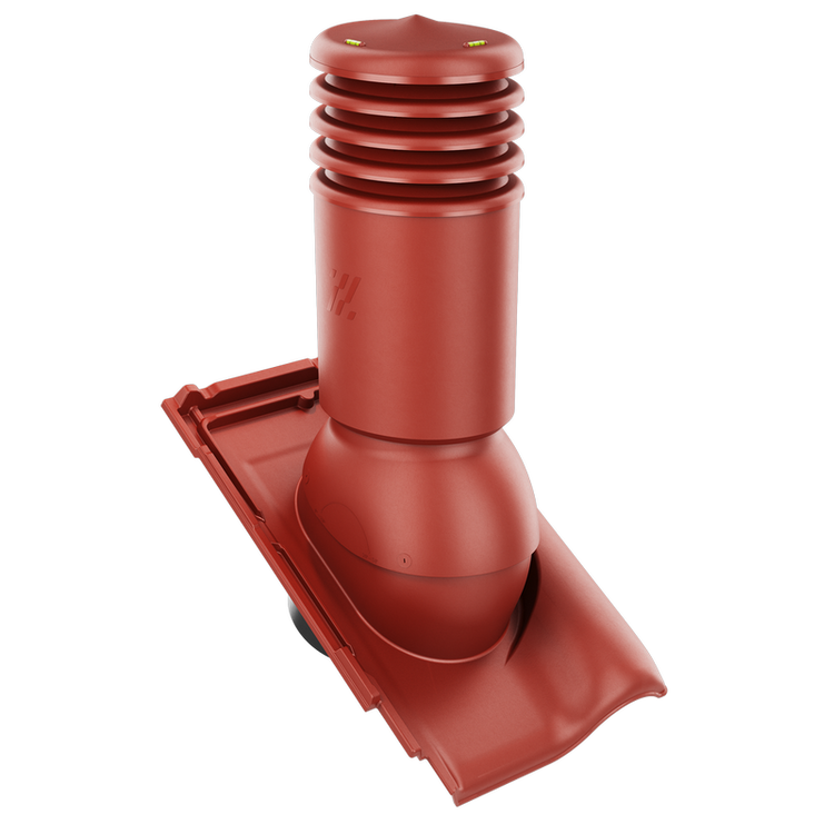 Kominek wentylacyjny IZOLOWANY do dachówki MONZA PLUS TRENTINO ANGOBA fi125