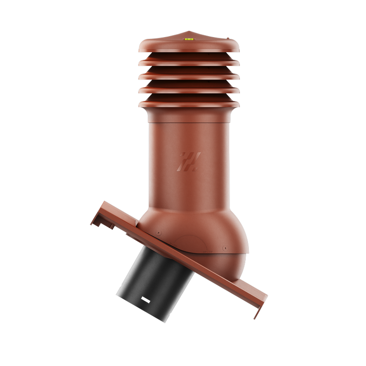 Kominek wentylacyjny do dachówki BAŁTYCKA/IKAST/SKAGEN KASZTANOWY fi150