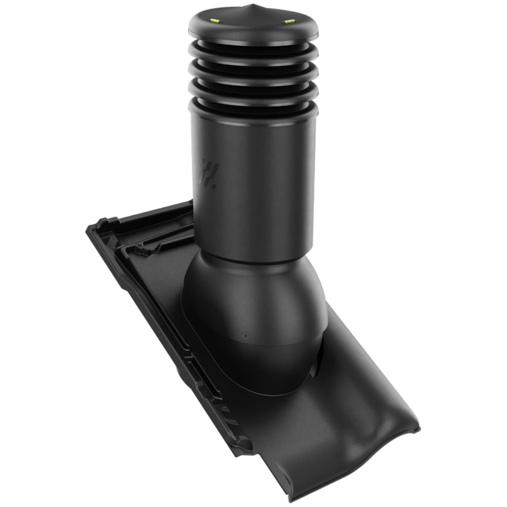 Kominek wentylacyjny do dachówki ALEGRA 9 CZARNA ANGOBA SZLACHETNA fi125 pol_pl_Kominek-wentylacyjny-WYRZUTNIA-do-pokryc-plaskich-BRAZOWY-fi125-6736_1
