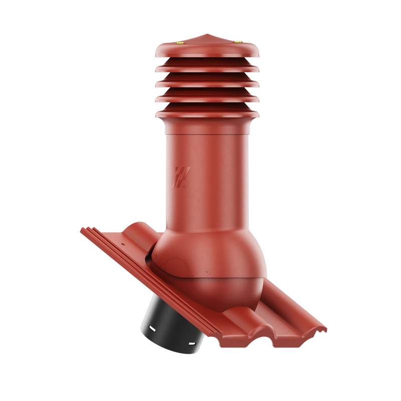 Kominek wentylacyjny do dachówki ALEGRA 9 CZARNA ANGOBA SZLACHETNA fi125 pol_pl_Kominek-wentylacyjny-WYRZUTNIA-do-pokryc-plaskich-BRAZOWY-fi125-6736_2