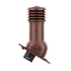 Kominek wentylacyjny do dachówki KARPIÓWKI BRĄZOWY RAL 8017 fi150