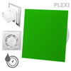 Wentylator łazienkowy dRim fi125 (HS+TS) + FRONT PP Zielony
