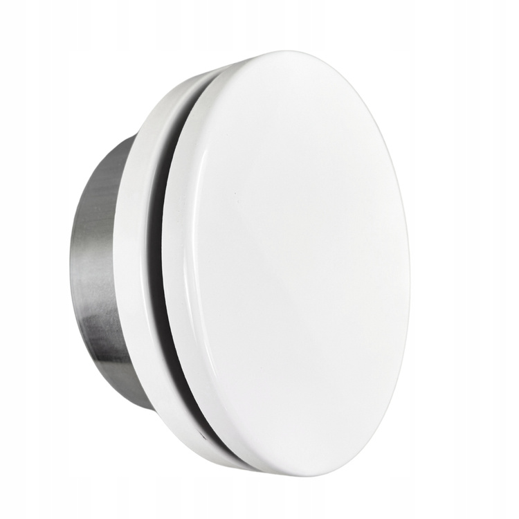 ANEMOSTAT nawiewno wywiewny tłumiący fi100 + ramka montażowa