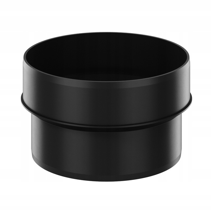 Redukcja rury giętej do kominków i wywietrzaków fi 110/100 - 110 na 100 mm